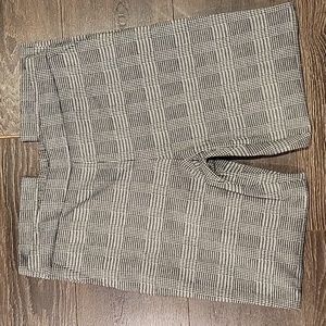 Calvin Klein Black and White Straight Leg Pants